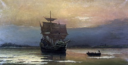 435px-Mayflower_in_Plymouth_Harbor,_by_William_Halsall
